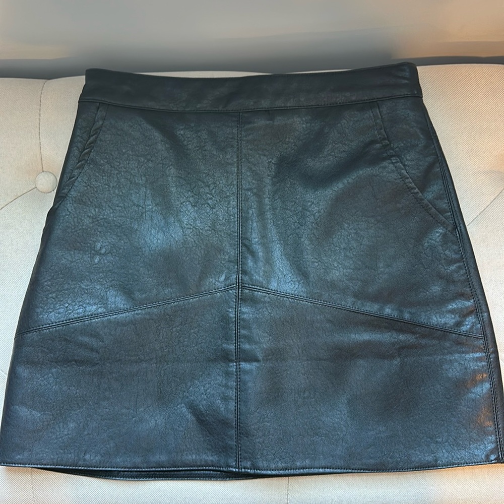 Leather Skirt